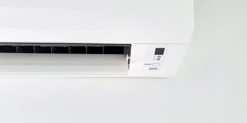 White A/C Wall unit