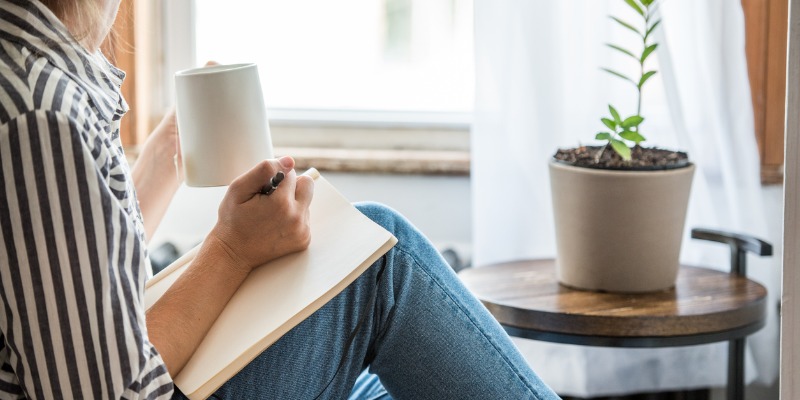 Young Woman Taking A Break From Technology - Indoor Air Quality Guide