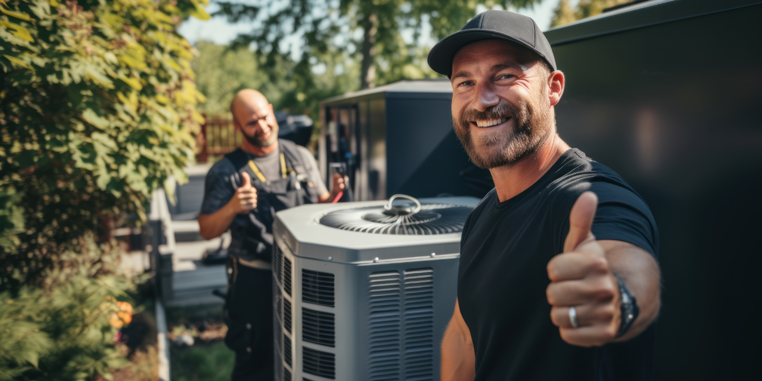 Hvac Techs Working On Ac Unit - Understanding HVAC Emergencies: How to Know When to Call the Pros
